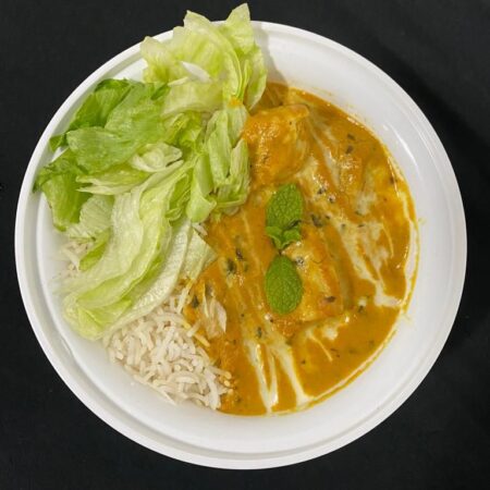 Kadai Chicken Rice Bowl