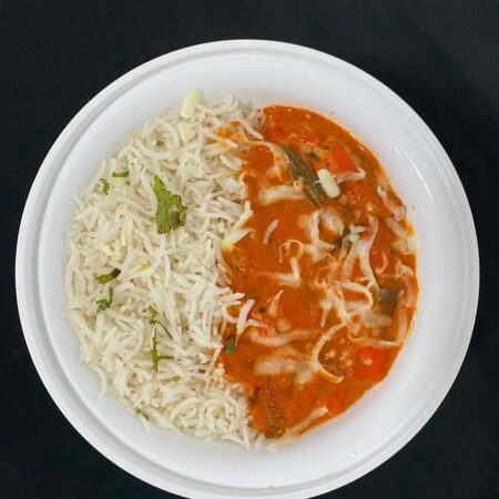 Butter Chicken Rice Bowl